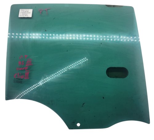 Scheibe für rechte hintere Tür 8200427730 Renault Clio III 5-türiger Hatchback Gebraucht Original