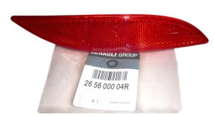 Rückstrahler Stoßstange 265600004R Renault Scenic III, Fluence, Megane III Rechts Neu