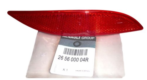 Rückstrahler Stoßstange 265600004R Renault Scenic III, Fluence, Megane III Rechts Neu