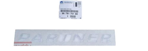 Emblem 9678176180 Peugeot Partner III Neu Original