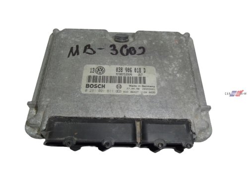 Steuergerät Ecu VW 0281001611  Bosch 038906018D