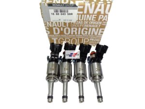 Einspritzdüse, Satz, 4 Stück, Original 166004350R Clio 4 Captur  1.2TCE