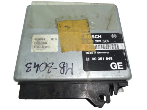 ECU-Steuergerät 0261200376 90351648 Bosch Opel