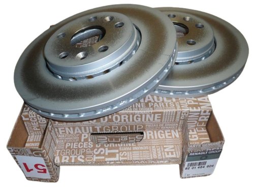 Bremsscheibe vorne, komplett, Original 8201464604 Kangoo 2