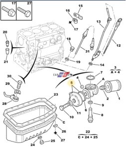 Ölkühler 98480768 Jumper, Boxer  2.8HDI Original