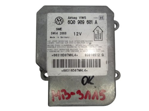 Airbag-Sensor-Modul Volkswagen 6Q0909601A