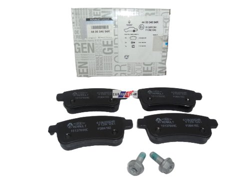 Bremsbeläge Renault Megane III hinten 440604694R