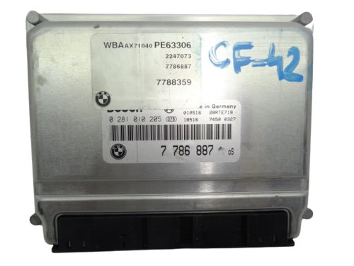 ECU-Steuergerät  7786887  0281010205 OE BMW E718  Bosch