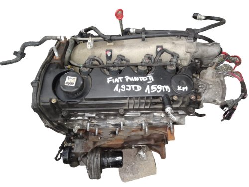 Kompletter Motor M72019 Fiat Punto 1.9 Jtd 115 km 46431957
