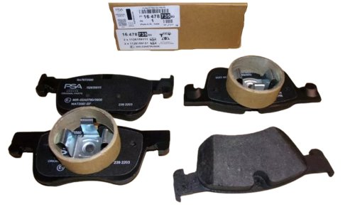 Bremsbeläge vorne 1647873580 Neu OE PSA C4 Picasso