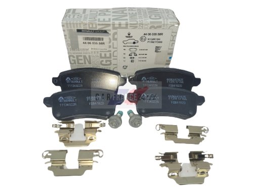 Bremsbeläge Renault Megane III 13 – hinten 440603558R