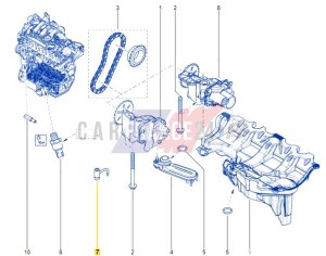 Scheibenwaschanlage Denka Kolben 1.6 DCI  1212100QAB Neu OE Renault
