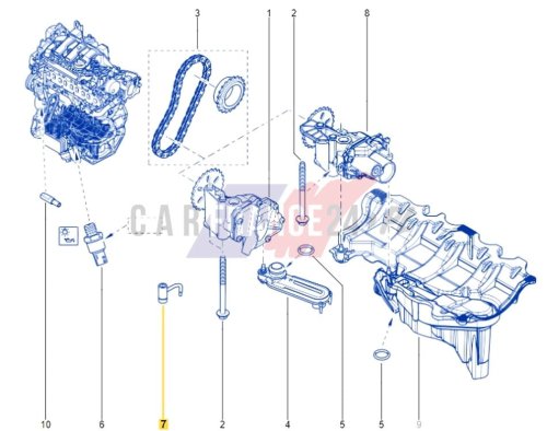Scheibenwaschanlage Denka Kolben 1.6 DCI  1212100QAB Neu OE Renault