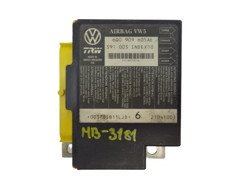 Airbag-Steuergerät 6Q0909605AE Seat Ibiza