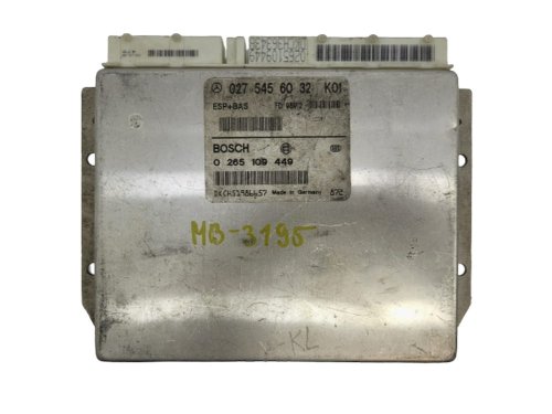 Esp-Steuergerät 0265109449 Mercedes 0275456032