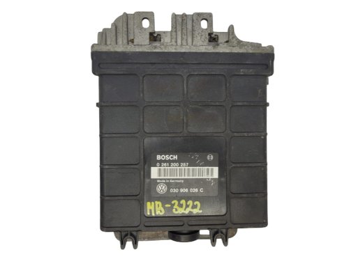 Motorsteuergerät 0261200257 Volkswagen 030906026C