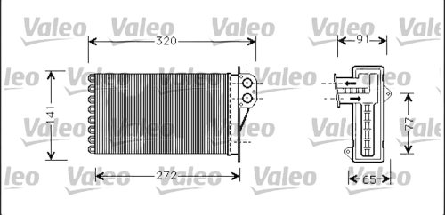 Heizung Valeo C Xsara Picasso P 206 812221 Neu Original