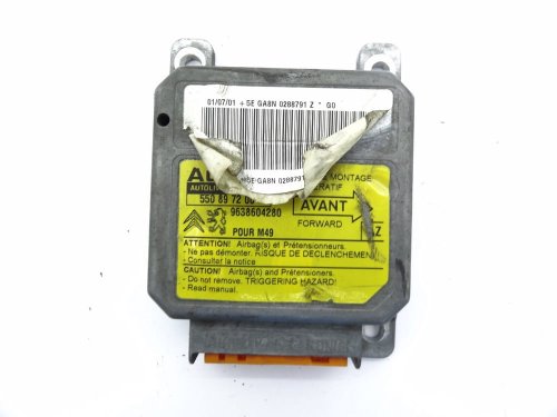 Steuergerät Airbag-Sensor 9638604280 550897200
