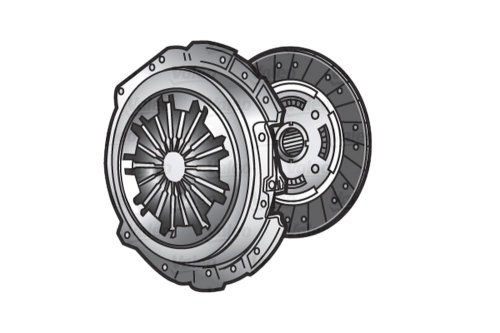 Kupplung R 2.0 16V LAG 07-(für 6 Schrauben)REG  -  302052315R