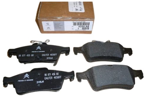 Bremsbeläge hinten 1647875980 1.6VTI/THP/HDI Neu Original Citroen Peugeot 508
