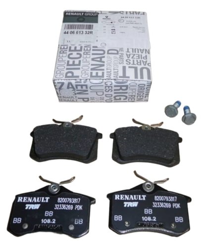 Bremsbeläge hinten 440661332R Neu Original Renault Clio III