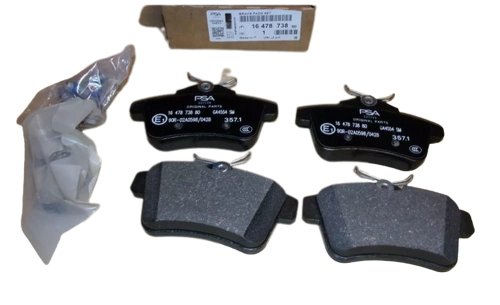Bremsbeläge hinten 1647873880 Neu Original Citroen Peugeot C4 II