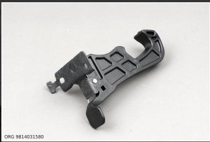 Klapphandgriff 9814031580 Neu OE Citroen Peugeot 2008