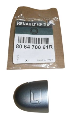 Türgriffabdeckung Renault 806470061R Silber Ohne Schlüsselloch Original