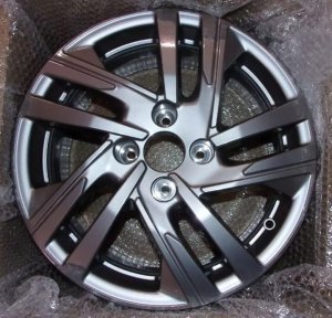 Aluminiumfelgen, Satz, Original 1663324580 P 208 II 16 Zoll