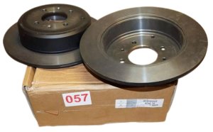 Bremsscheibe, Satz hinten 4246T6 Peugeot 406 Original