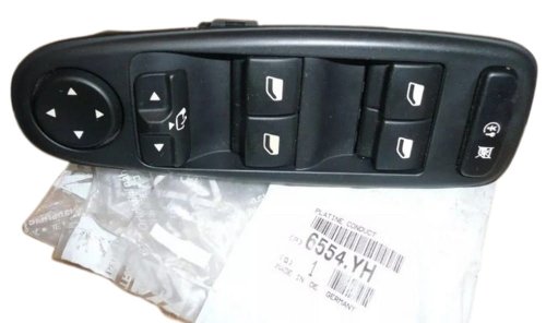 Fensterheber-Schalter links 6554YH Neu Original Citroen Peugeot C4 Picasso