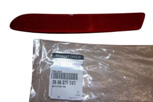 Stoßstangenreflektor rechts 265602524R Neu Original Renault Koleos II
