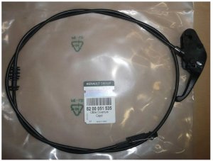 Kabel für Motorhaube 8200051535 Renault Megane II Original