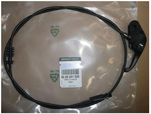 Kabel für Motorhaube 8200051535 Renault Megane II Original