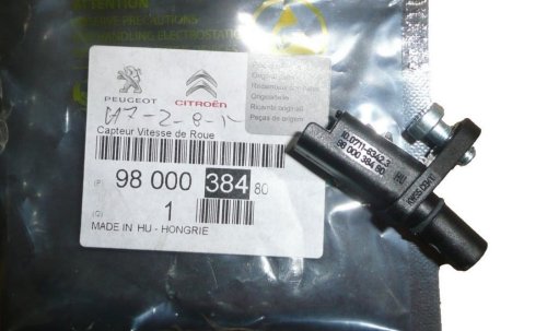 ABS-Sensor vorne 9800038480 Citroen Peugeot Original