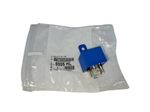 Elektrisches Relais  Original PSA. 6555HL 4 Pins 45a Blau