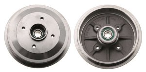Bremstrommel + ABS 424746 Citroen C3, C4 Cactus Original