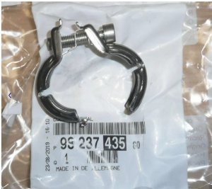 Auspuffrohrklemme 9823743580 Citroen Peugeot Original