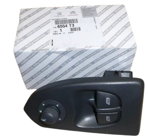 Taster zum Heben/Senken der linken Scheibe 6554T3 Citroen Jumper III Peugeot Boxer III Original