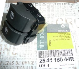 Knopf zum Öffnen/Schließen der Fenster 254118044R Renault Clio IV Original