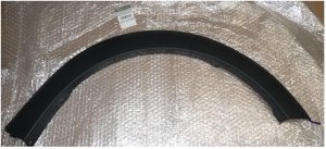 Radlaufleiste rechts vorne 638747990R Dacia Logan II Original
