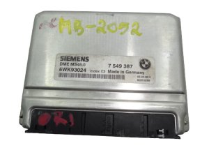 Steuergerät Ecu Siemens 5WK93024 7549387 BMW