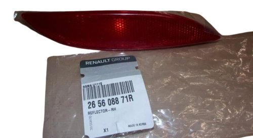 Reflektor rechts hinten  265608871R Neu OE  Renault Megane III