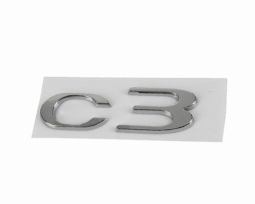 Emblem Heck 9800742980 Citroen C3 Original