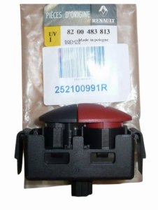 Warnblinkschalter 252100991R Renault Master III, Twingo II Original