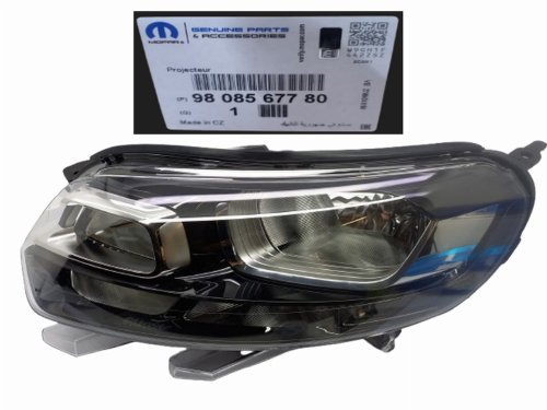 Reflektor links 9808567780 Original Jumpy 3