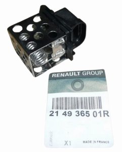 Lüfterwiderstand 214936501R Renault Fluence Latitude Original