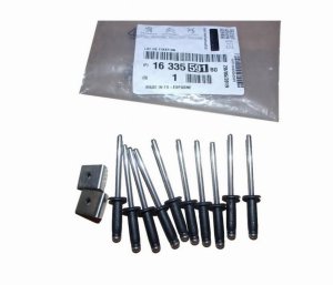 Stoßstangenbefestigungssatz 1633559180 Heck Citroen Berlingo III Original Neu