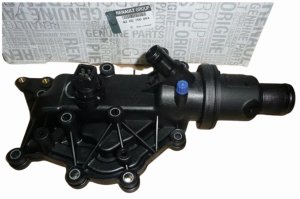 Thermostatgehäuse 8200700094 Renault Kangoo II 1.6 16V Original Neu
