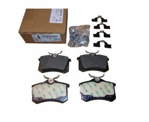 Bremsbeläge hinten 1668247480 Citroen Peugeot Original Neu